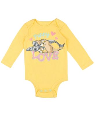 Baby Girls Disney Classics 5 Pack Bodysuits