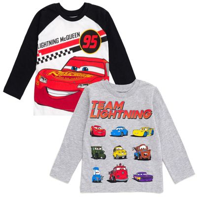 Toddler Boys to (2T-5T) Disney Toy Story Lion King Guard Mickey Mouse 2 Pack Cosplay Long Sleeve T-Shirts