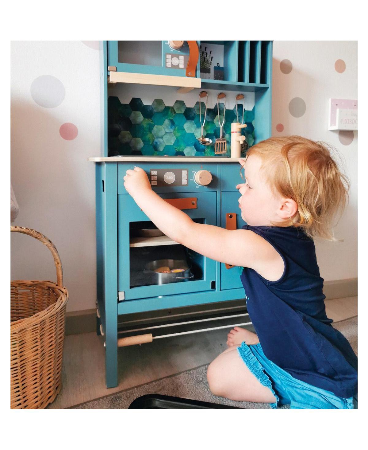 Foot Complete Play Kitchen -- Blue