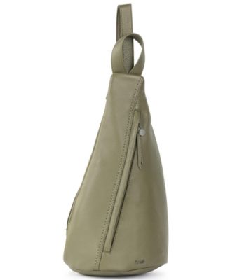 Women's Geo Sling Leather Backpack