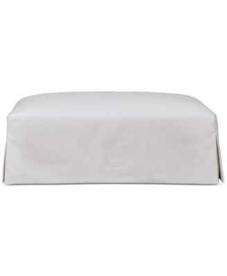 Brenalee 44" Performance Fabric Slipcover Ottoman