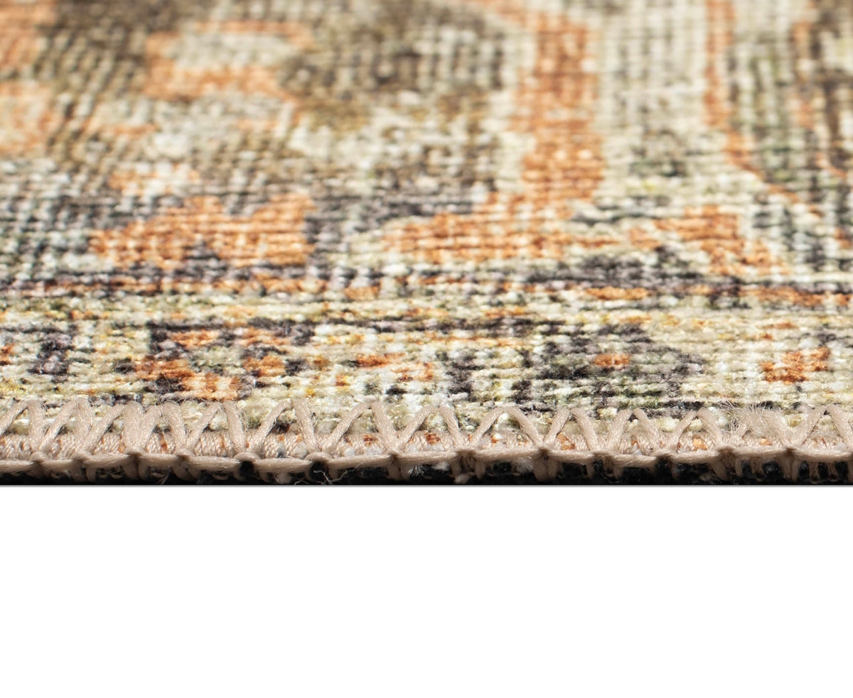 Liora Manne Inspirations Heriz 7'6"x9'6" Area Rug In Brown