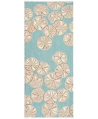 Liora Manne' - Capri Sea Biscuit 8'x8'4" Round Area Rug