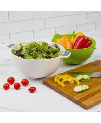 Prepsolutions Rinse Drain Bowl Colander Set