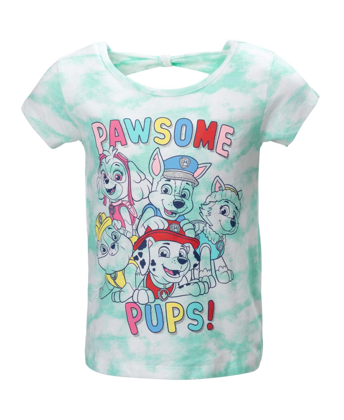 Paw Patrol Girls Skye 3 Pack T-Shirts to -pink/blue