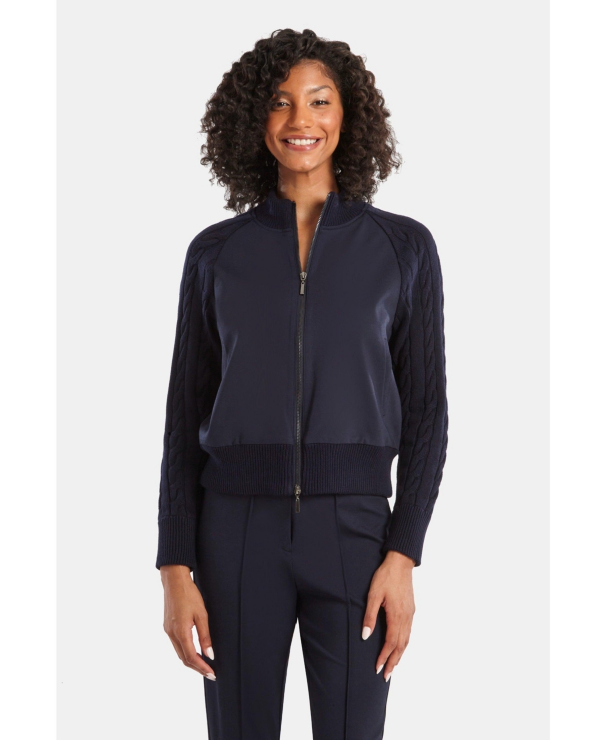 Capsule 121 The Wolf Jacket In Navy With Neat Navy
