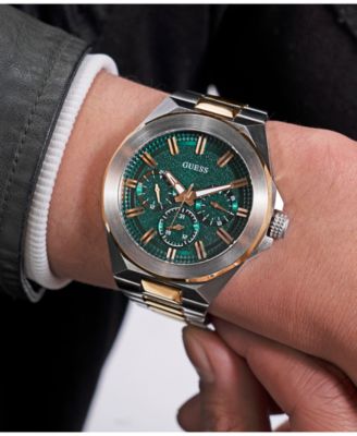 Men's Multi-Function Two Tone Steel Watch 46mm