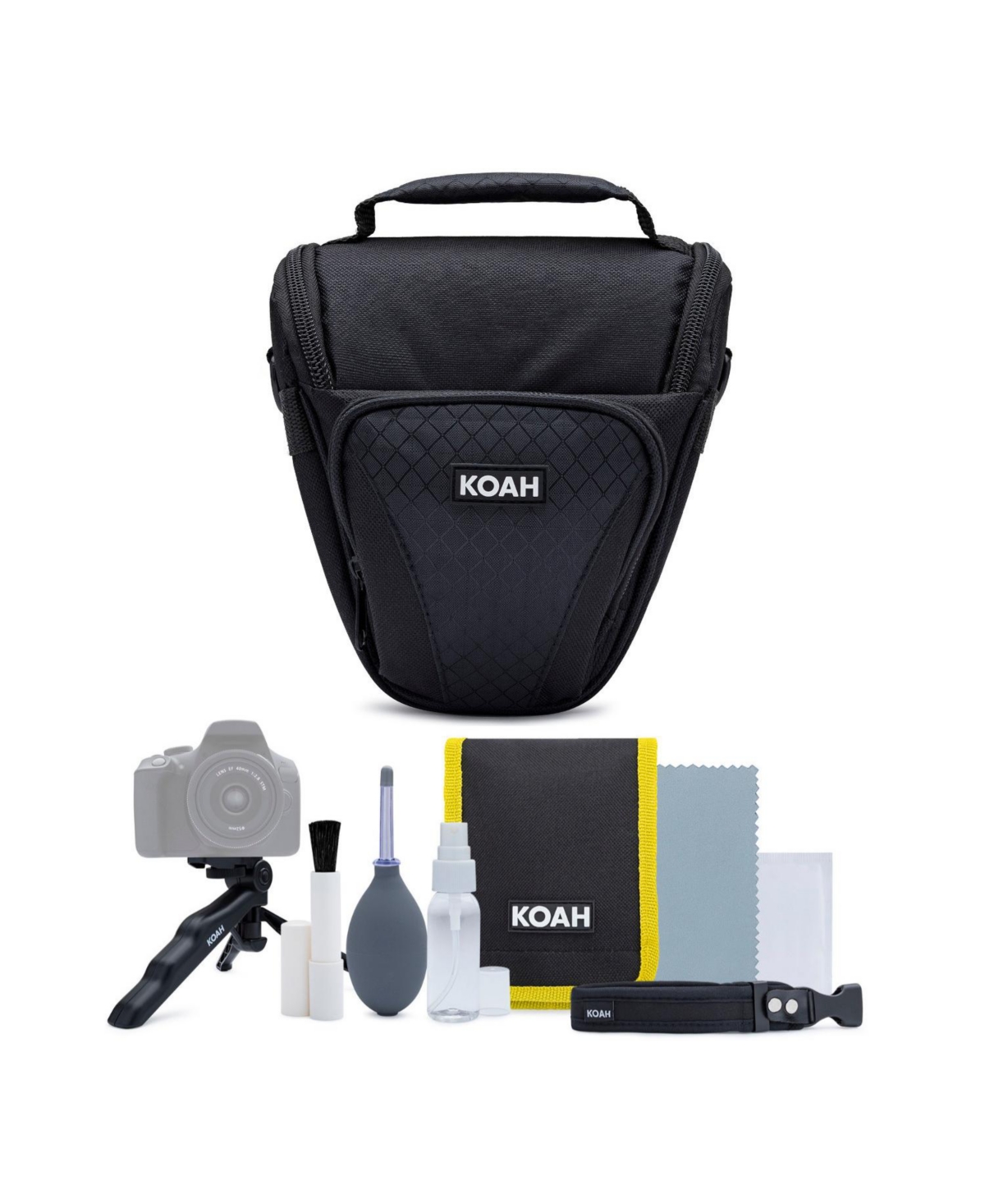 Sony Zv-1F Vlog Camera Bundle with Content Creation Kit and Accessory - White