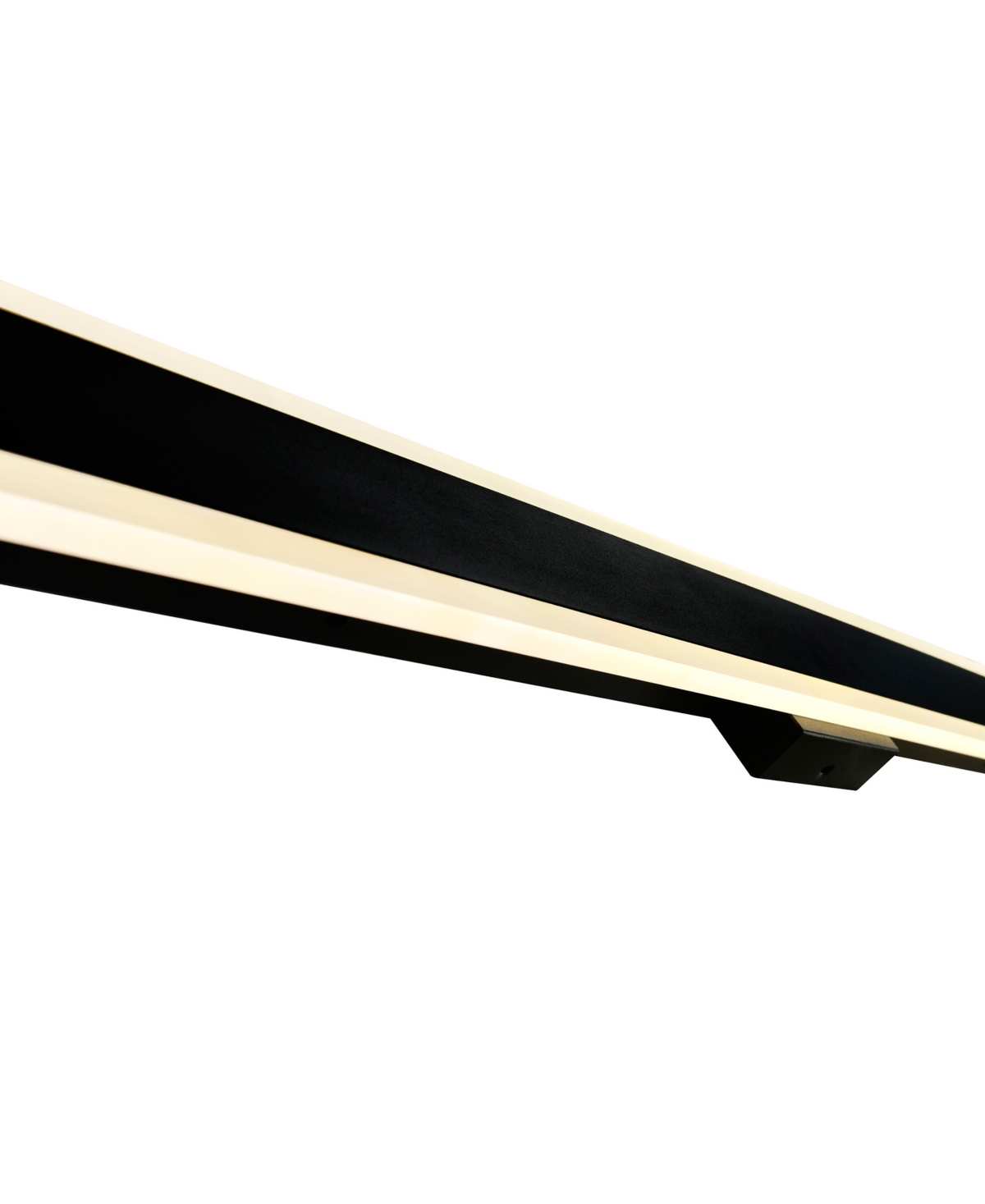 Shop Cwi Lighting 40" Metal Malibu Led Outdoor Wall Light In Black