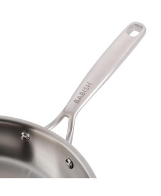 10 Inch Stainless Steel Triply Professional Grade Fry Pan