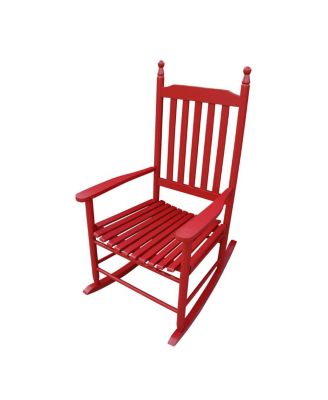 Wooden Porch Rocker Chair III