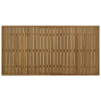 Streamdale Outdoor Dining Set Acacia Wood Elegance, Thick Cushioned Comfort