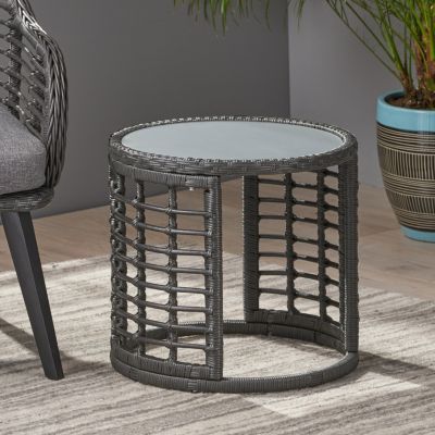 Streamdale Stylish Side Table for Refreshing Summer Drinks