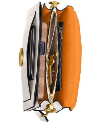 Tabby Small Polished Pebble Leather Shoulder Bag 20