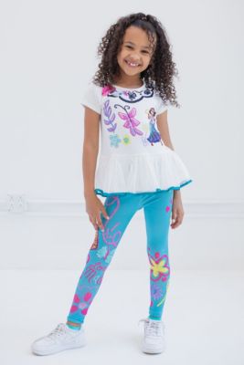 Girls Mirabel T-Shirt Dress and Leggings Outfit Set