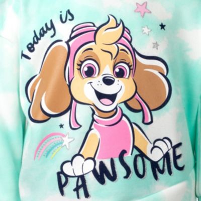 Girls Pullover Crossover Fleece Hoodie and Leggings Outfit Set