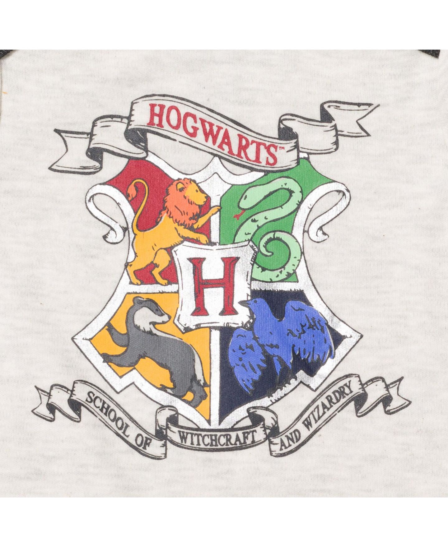 Детский комплект Harry Potter для малыша: боди, брюки и шапка, 3 предмета, цвет: Белый / Серый — фото 7