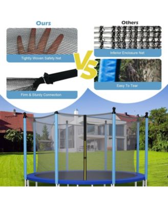 Replacement Weather-Resistant Trampoline Safety Enclosure Net