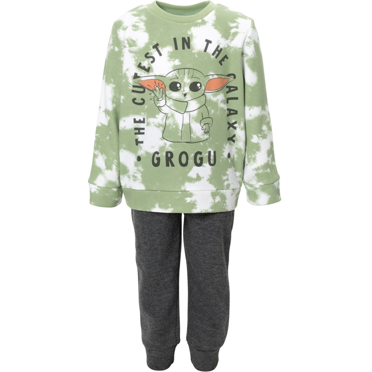Starwars Boys Star Wars The Mandalorian The Sweatshirt and Pants Set to -/ grey