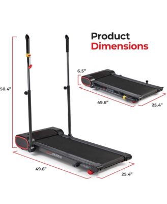 Under Desk Smart Treadpad, Slim Walking Treadmill with Arm Exerciser