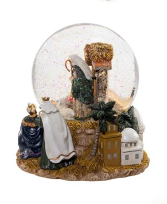 120mm Musical Nativity Water Globe