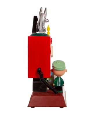 Peanuts 8.6-Inch Battery-Operated Animated Projector Musical Tablepiece