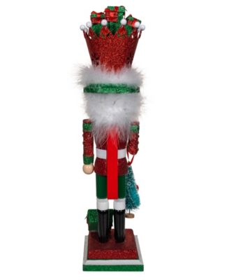 18-Inch Hollywood Nutcrackers with Presents Crown