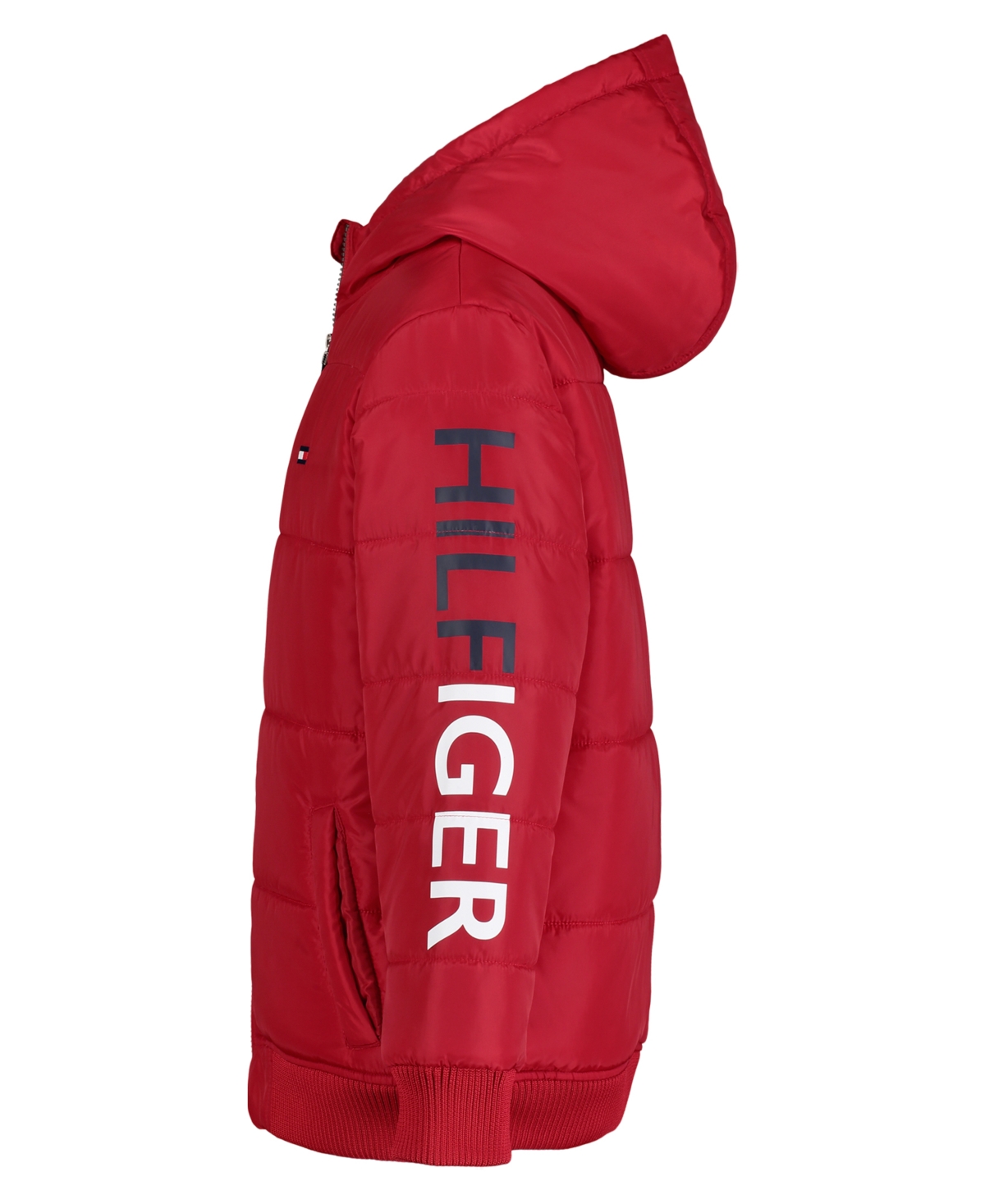 Tommy Hilfiger Toddler and Little Boys Hilfiger Logo Bomber Jacket