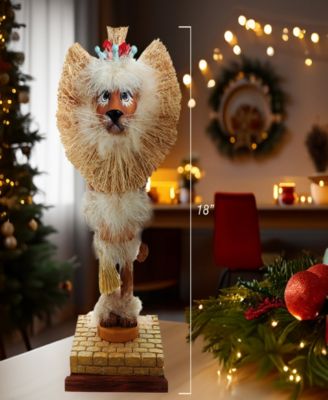 17-Inch Hollywood Cowardly Lion Nutcracker