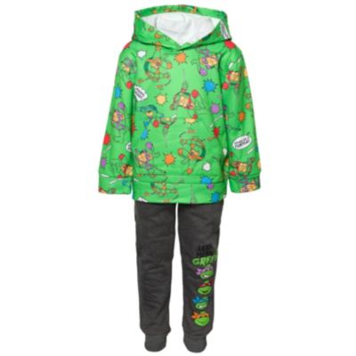 Toddler Boys Fleece Pullover Hoodie and Pants Outfit Set