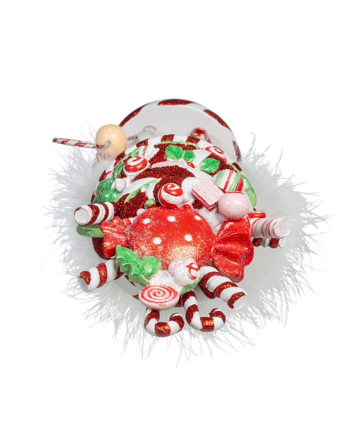 Kurt Adler 18-Inch Hollywood Peppermint Candy Hat Nutcracker