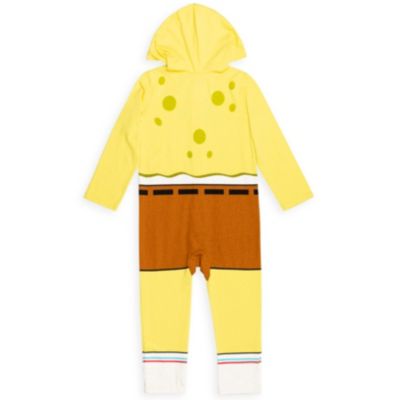 Toddler Boys SpongeBob SquarePants Patrick Zip Up Cosplay Costume Coverall to