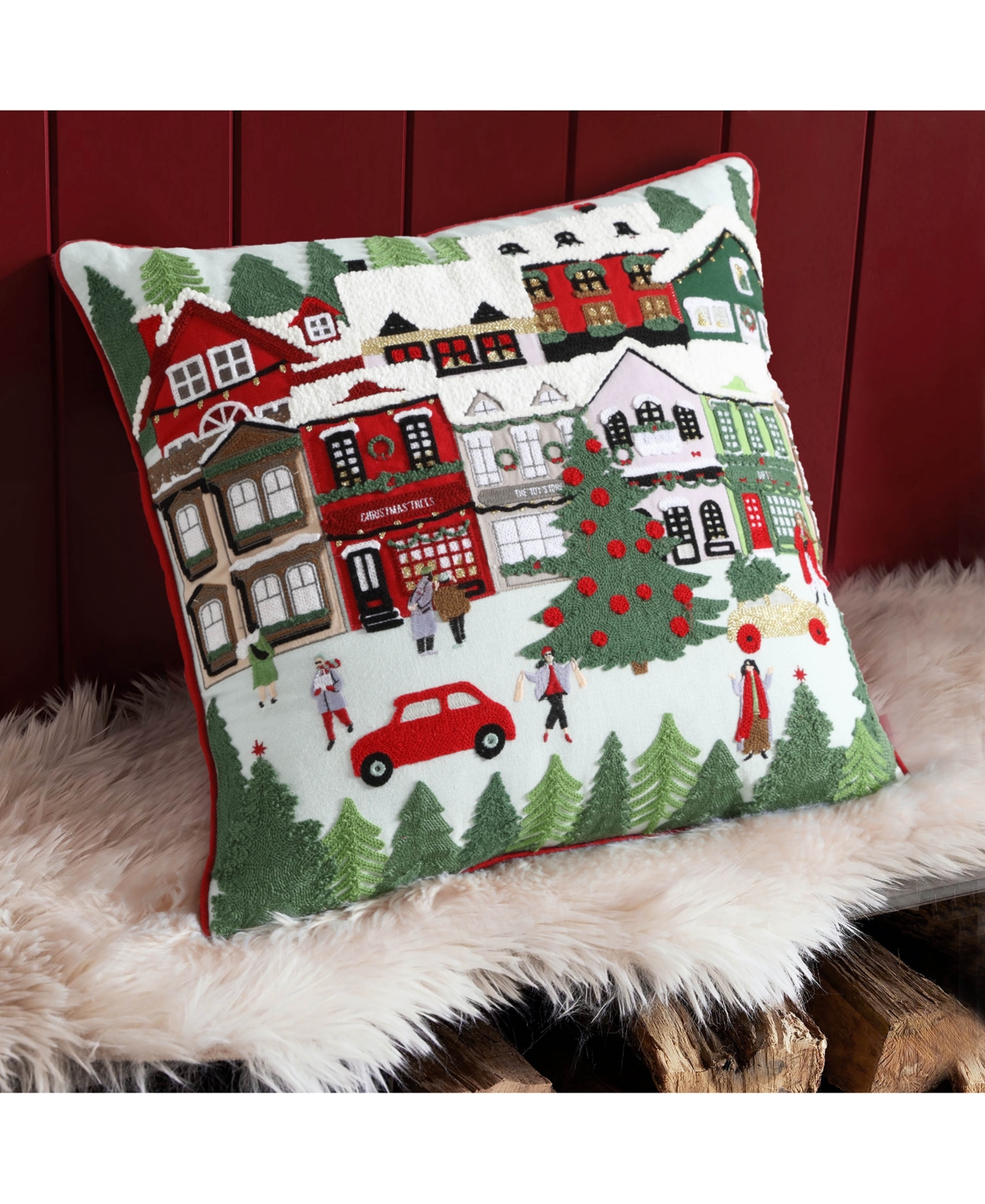 Id Home Fashions Christmas Printed Pillows