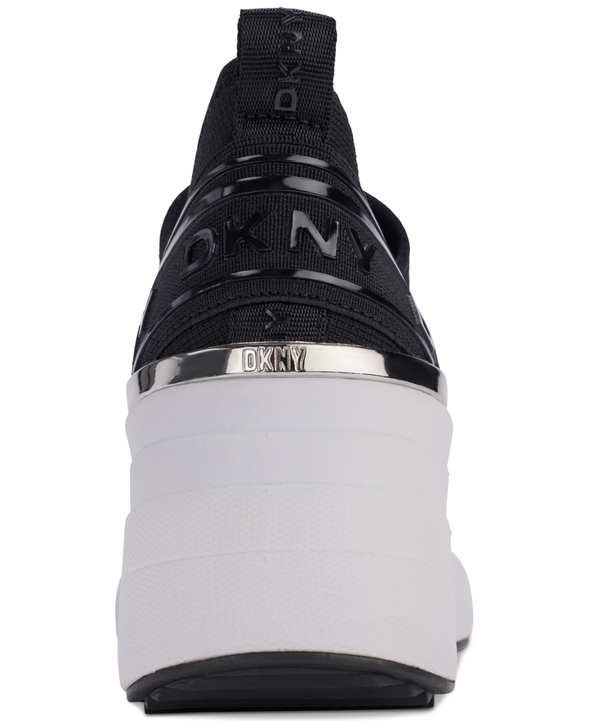 Shop Dkny Women's Keeva Wedge Sneakers In Ash