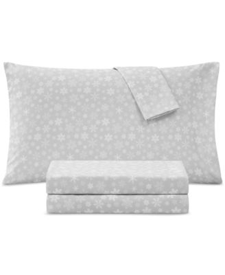 Sanders - Printed Microfiber 4-Pc. Sheet Set, Full