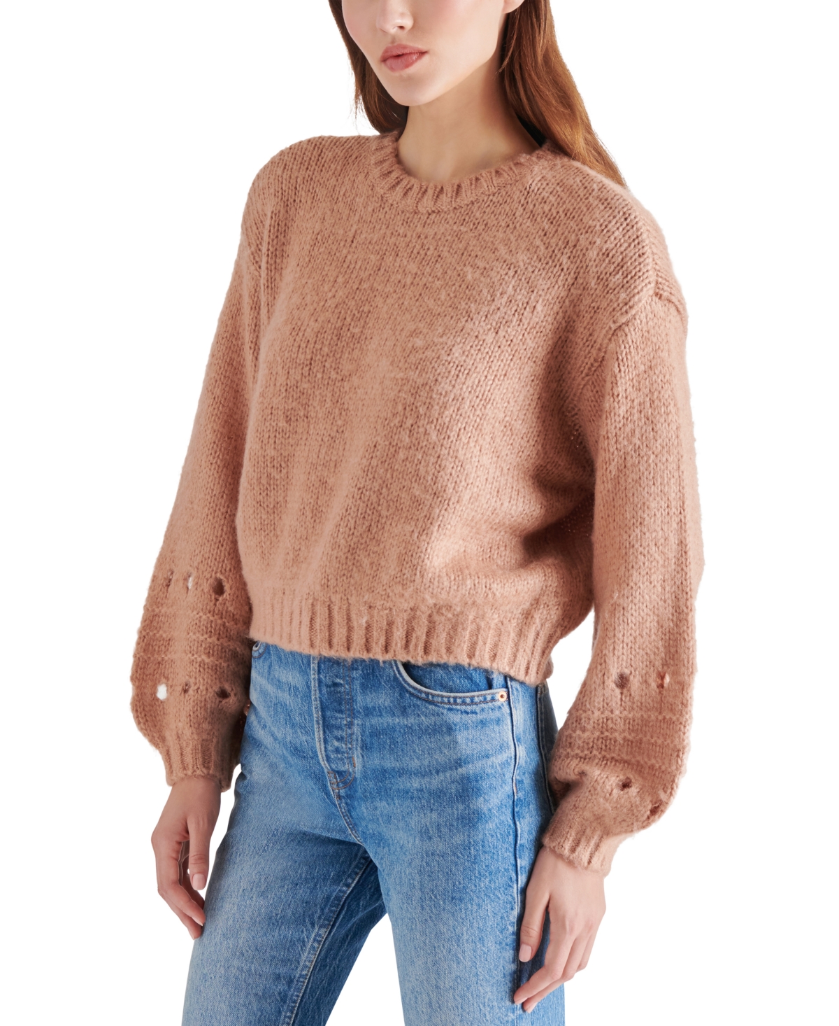 Steve Madden Women's Lucie Brushed Sweater