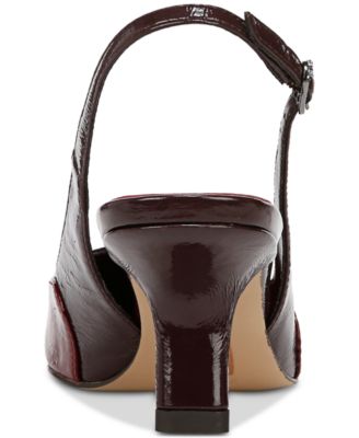 Women's Bayley Slingback Kitten-Heel Pumps