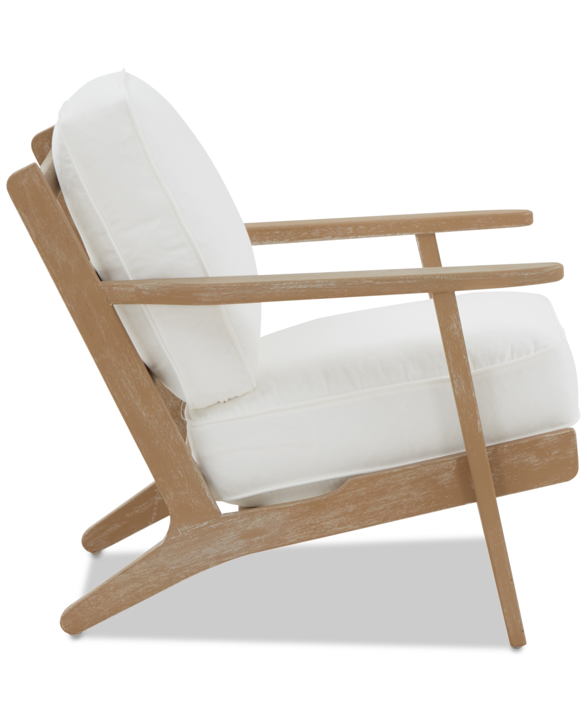Macy's Keiffer 28" Accent Chair, Created For  In Lily White
