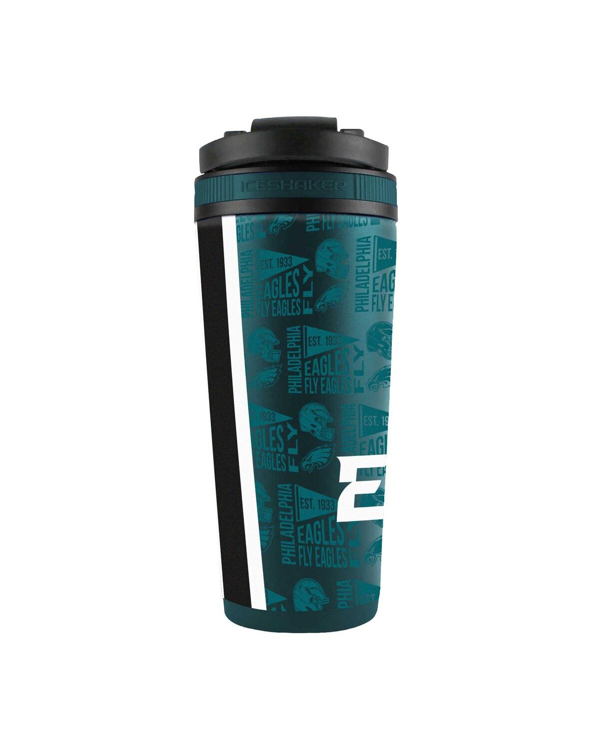 Ice Shaker Philadelphia Eagles 26oz. 4d Stainless Steel  Bottle In No Color