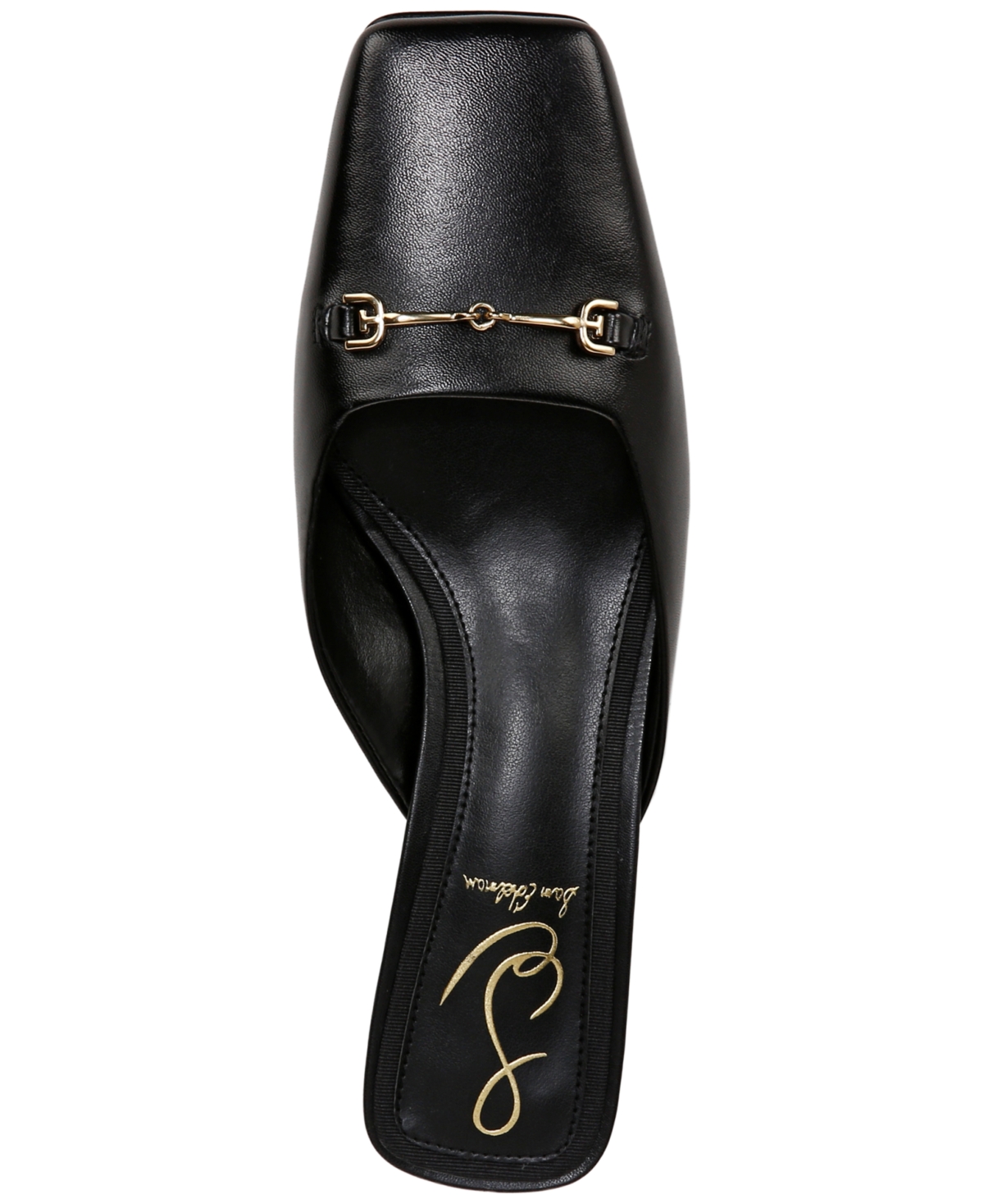 Shop Sam Edelman Women's Ollie Square-toe Mules In Black