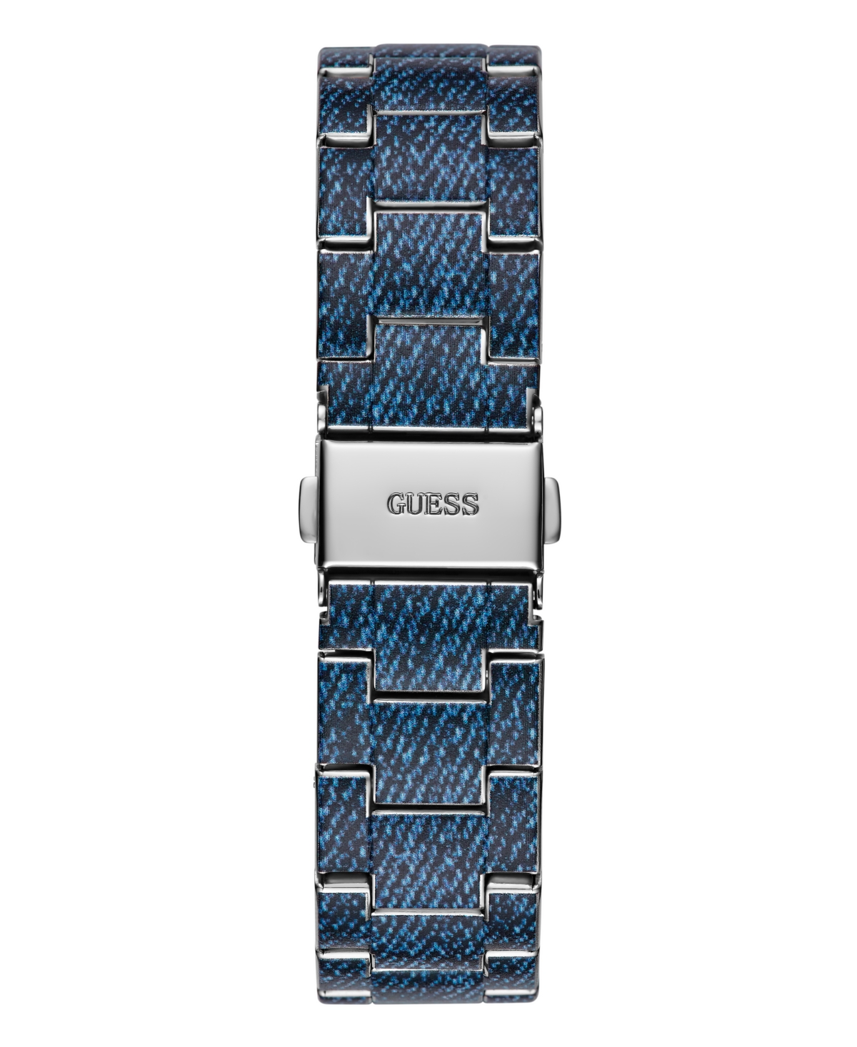 Guess Women's Multi-function Blue Steel Watch 38mm In Blue