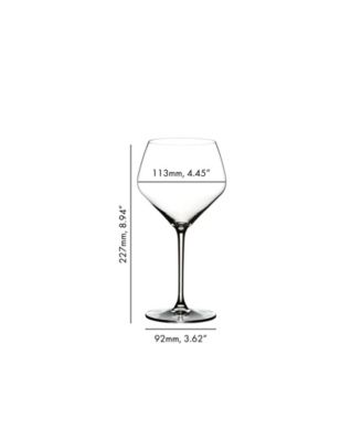 Extreme Oaked Chardonnay Glasses, Set of 2