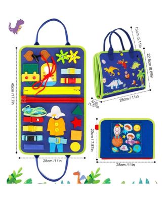 Busy Board Book Montessori Toys for Toddler