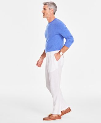 Men's Linen Solid Pants, Created for Macy's