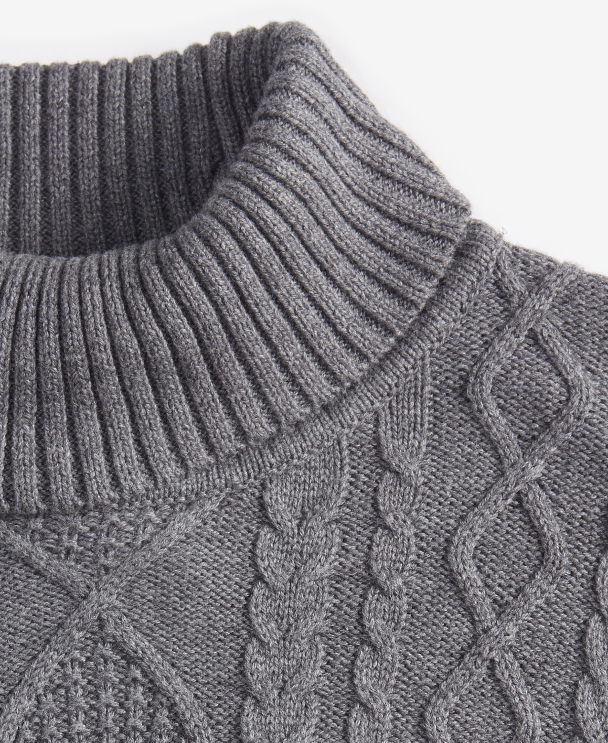 CLUB ROOM MEN'S CHUNKY TURTLENECK SWEATER, CREATED FOR MACY'S 
