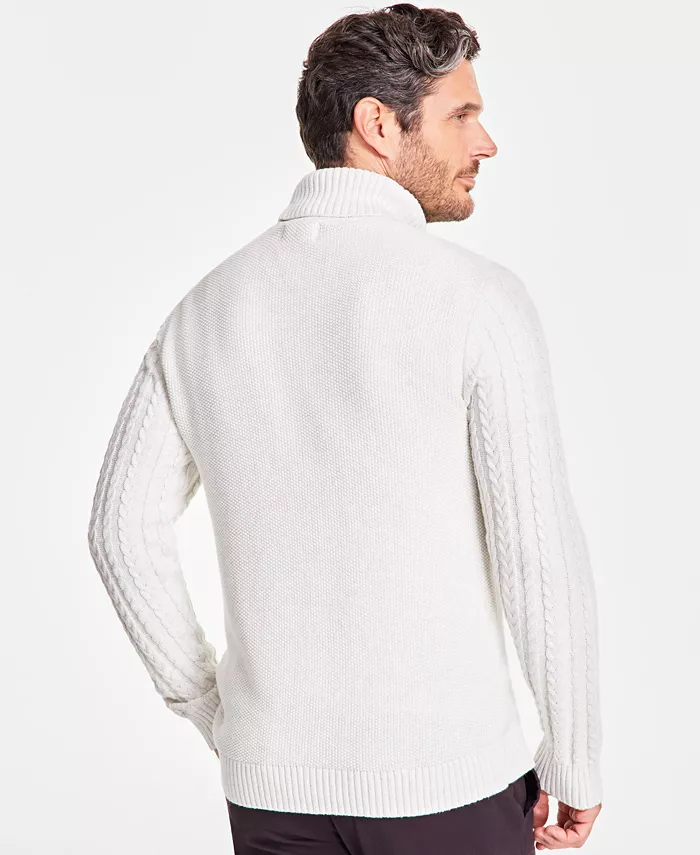 Men's Chunky Turtleneck Sweater - thumbnail 2