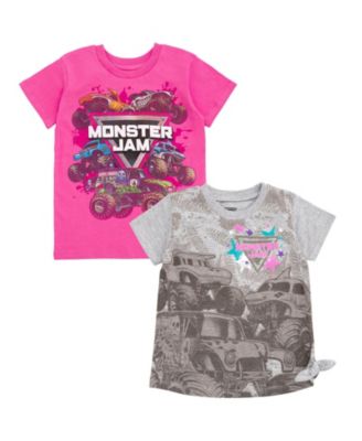Toddler Girls 2T-5T 2-Pack Short Sleeve Graphic T-Shirts
