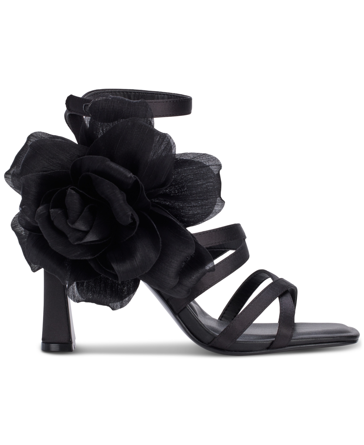 Karl Lagerfeld Paris Caela Rosette Sandal In Black