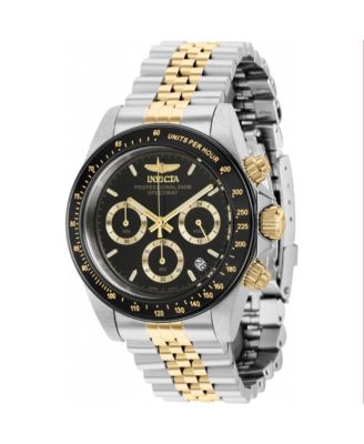 Men's 36739 Speedway Quartz Chronograph Black Dial Watch