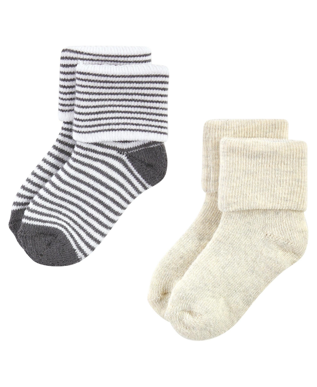 Hudson Baby Boys Unisex 12-Pair Set of Grow with Me Socks